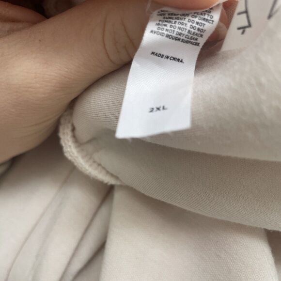 LEZE the Label Womens 2XL Sweatpants Nude/beige Color - Picture 3 of 6